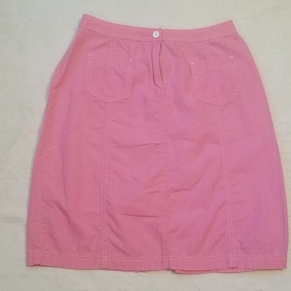 J. Jill Dresses & Skirts - 3/$25 J.Jill skirt pencil casual cotton pink sz 6